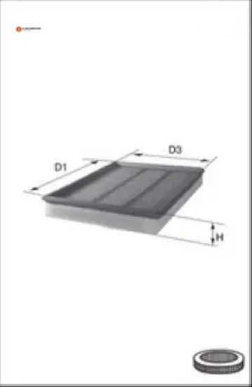 Erp hava fıltresı ınsıgnıa 1.4 1.6 a14net a16net a16let a20dt eurorepar  resmi