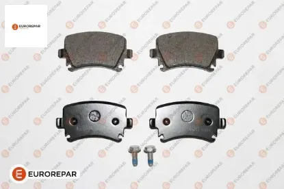 Erp 4 arka fren balatası octavıa ııı (5e3, nl3, nr3)-jetta ııı (1k2)-scırocco ııı (137, 138) eurorepar 1k0698451/ 3aa698451/ 3c069845 resmi