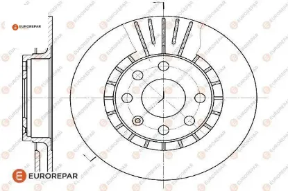Erp fren diski (set) astra f vectra a b kadett e calibra a eurorepar  resmi