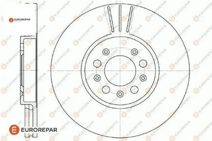 Erp fren dıskı (on) (x1) audı a3 sérıe 1 fl (au34) 1.8 ı turb eurorepar  resmi