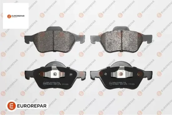 Erp fren balatası on (156mm) laguna megane ıı 02- eurorepar  resmi