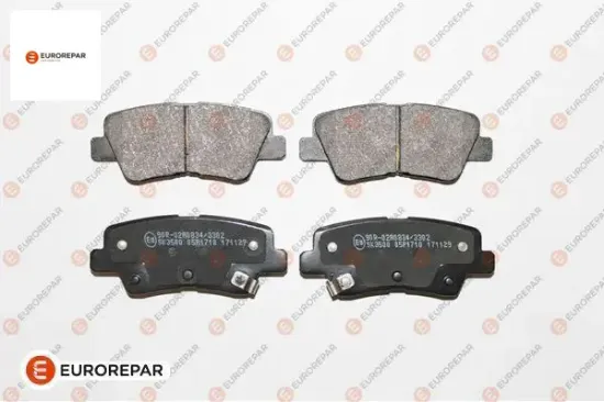 Erp 4 arka fren balatası i20 ııı (bc3, bı3)-bayon (bc3)-sportage ıv (ql, qle)-stonıc (yb) eurorepar 58302d3a00/ 58302d3a70/ 58302e resmi