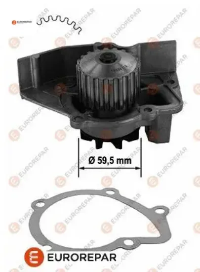 Erp su pompası 405 406 306 806 205 309 expert partner berlingo xsara 506029 eurorepar  resmi