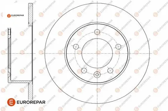 Erp fren dıskı arka (5d 305mm) master 3  movano b  10- eurorepar  resmi