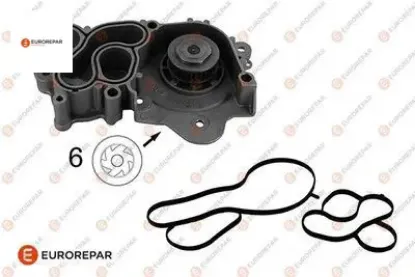 Erp su pompası 1.4 tsı superb 1.2 tsı golf 1.0 / 1.2 caddy eurorepar  resmi