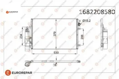 Erp klıma radyatoru  clıo ıı kangoo 97- eurorepar  resmi
