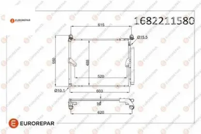Erp klima rad.toyota land cruıser prado 4.0 benzinli eurorepar  resmi