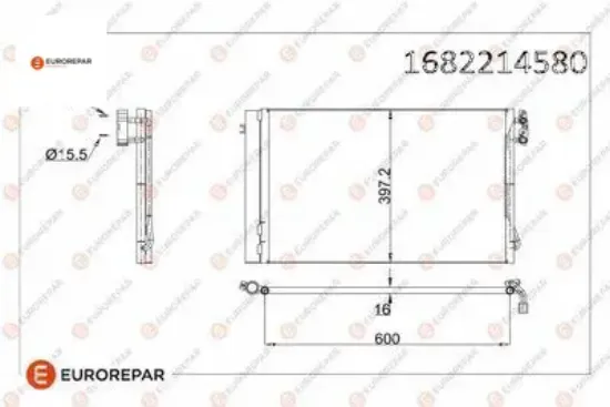Erp klima rad. Bmw 1 (e81,e82) 3 (e90,e93) z4 (e89) x1 (e84) eurorepar  resmi