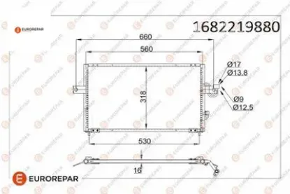 Erp klima radyatörü hyundaı accent ı (x-3) eurorepar  resmi