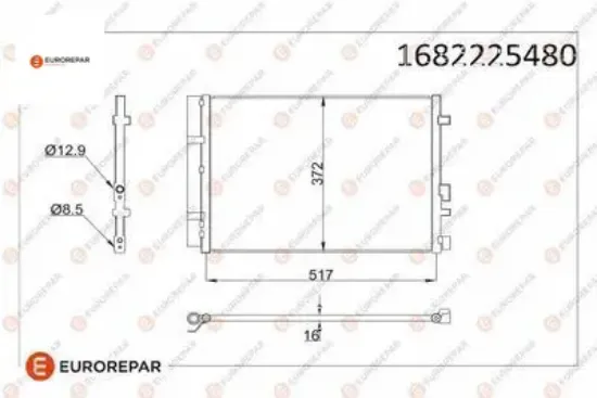 Erp klima radyatörü hyundaı i20 ıı eurorepar  resmi