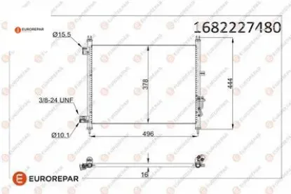 Erp klima radyatörü eurorepar  resmi