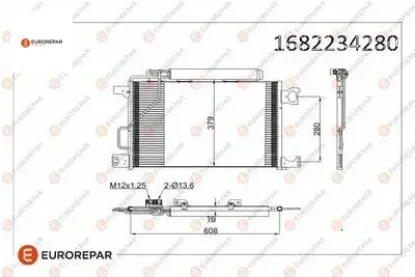 Erp klima radyatörü mercedes benz c-serısı clk eurorepar  resmi
