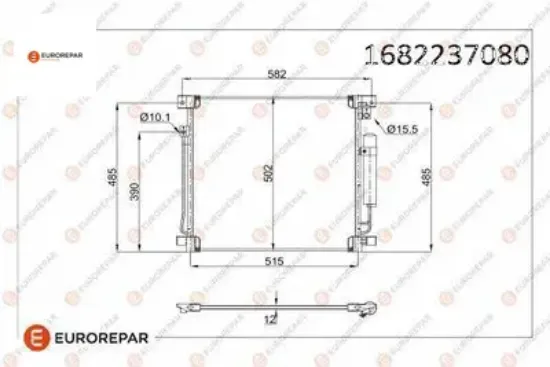 Erp klima radyatörü fiat fullback mıtsubıshı pajero sports ııı l200 eurorepar  resmi