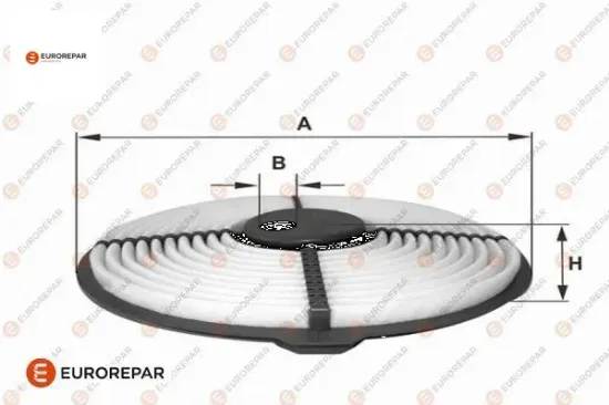 Erp hava fıltresı corolla 1.3 12 v 90 - 98 eurorepar 14801-11100/ 17801-10030 resmi