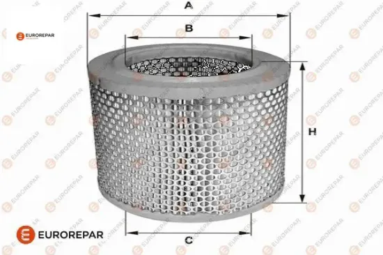 Erp hava fıltresı toyota land cruıser 3 0 td eurorepar 17801-60040/ 17801-60050/ 1780 resmi