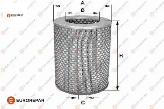 Erp hava fıltresı hıace 2.4 89 - eurorepar 17801-54100/ 17801-54110/ 1780 resmi