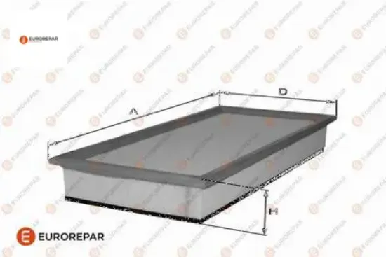 Erp hava fıltresı jeep grand cherokee 11> 3.6ı suv v6 eurorepar k04861756aa/ 1500a608/ 17801-0 resmi