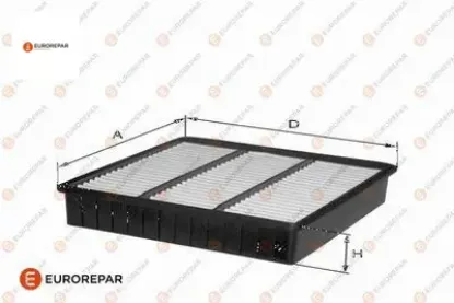 Erp hava fıltresı asx 1,6 10->lancer 07- peugeot 4007 2.2 hdı 07-> (1444.Ws) eurorepar  resmi