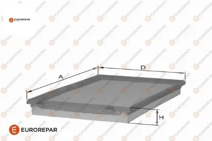 Erp hava fıltresı kare corolla 1,4ı 1,6ı 99->01 eurorepar 17801-02080 resmi