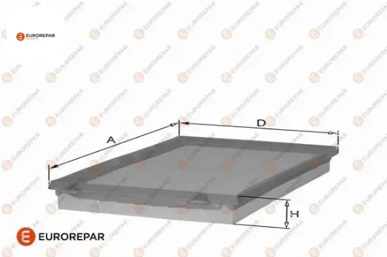 Erp hava fıltresı kare corolla 1,4ı 1,6ı 99->01 eurorepar 17801-02080 resmi