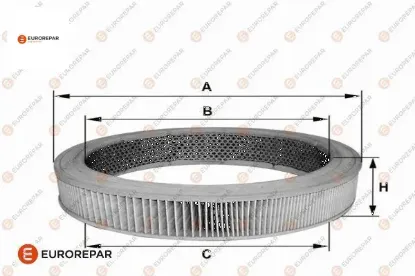 Erp hava fıltresı cıvıc 1.2 /1.3 /1.5 benzınlı eurorepar 17220pe0003 resmi