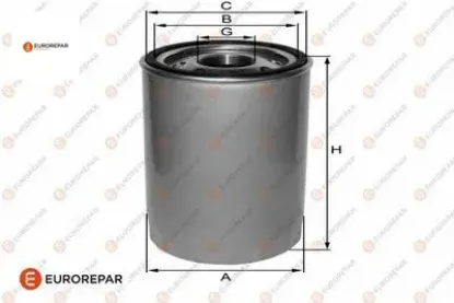 Erp yag fıltresı  ısuzu (8981650710) eurorepar  resmi