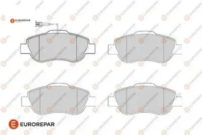 Erp fren balatası on (122mm) fıorıno  07- eurorepar  resmi