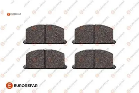 Erp fren balatası ön (kablosuz) (120mm) corolla (e7) 1.8 d 83- eurorepar  resmi