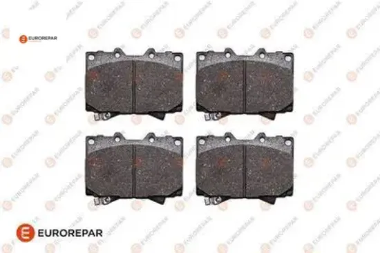 Erp fren balatası on kablosuz (134mm) land cruıser 3.0d - 4d 4.0 03 - eurorepar  resmi