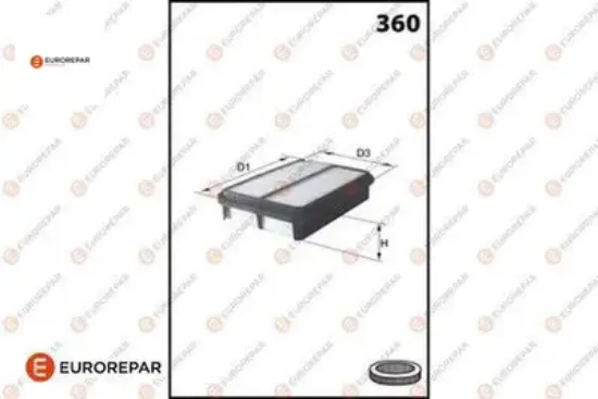 Erp hava filtresi eurorepar  resmi