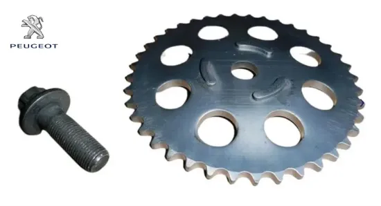 Eksantrik mili dişlisi ve civatası 208 308 2008 ep6 peugeot  resmi