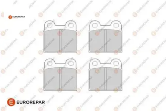 Erp 4 arka fren balatası kadett b- bmw 5 (e12)-gıulıa (105_) eurorepar 1056981511/ 34111102650/ 34211 resmi