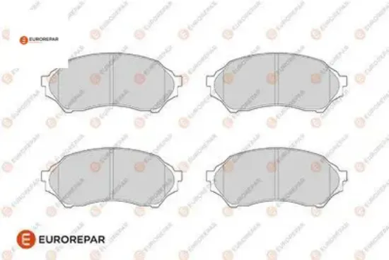 Erp ön fren balatası mazda 323 vı eurorepar b2yd3328z/ b2yd3329z/ bjyd3323 resmi