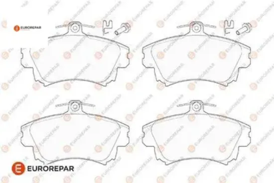 Erp ön fren balatası carısma - colt vı eurorepar mr235557/ mr249241/ mr389520 resmi