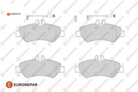 Erp 4 arka fren balatası sprınter (b906) eurorepar 0044206920/ 0084205120 resmi