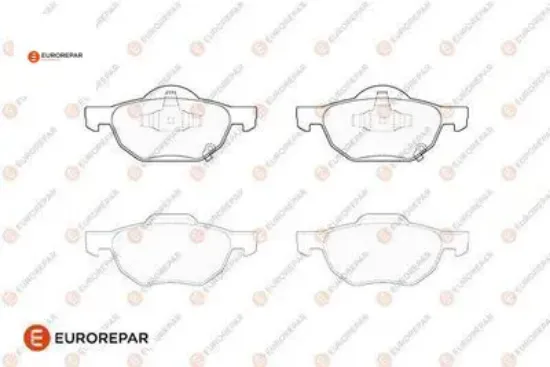 Erp fren balatası on (155mm) accord vıı 2.0 2.4  03- (tamır takım kıt) gdb3355 eurorepar  resmi