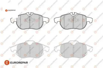 Erp fren balatası on (156mm) vectra c  06- (tamır takım kıt) gdb1492 eurorepar  resmi