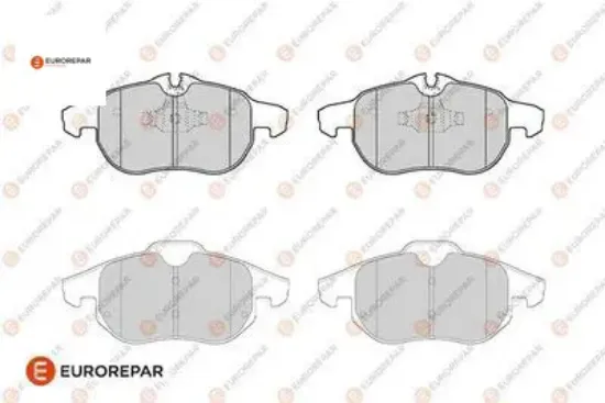 Erp fren balatası on (156mm) vectra c  06- (tamır takım kıt) gdb1492 eurorepar  resmi