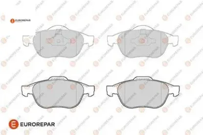 Erp ön fren balatası scénıc ıı eurorepar 410600756r/ 7701209101/ 770120 resmi