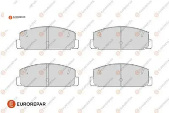 Erp 4 arka fren balatası mazda 6 (gg)-rx-7 ıı (fc) eurorepar fb0649280/ fb0649280a/ fb06492 resmi