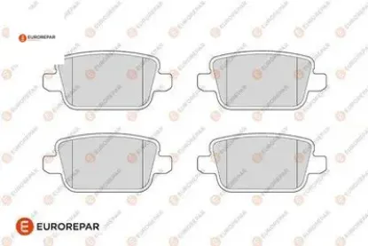 Erp arka fren balatası kuga ı - s-max (wa6) - focus ıı (da_, hcp, dp) eurorepar 1682005/ 1756395/ 1917249/ 191 resmi