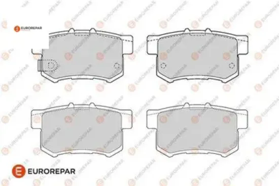 Erp arka fren balatası bmw 5 serı (e60)-6 serı (e63) eurorepar 34212339276/ 34212339277/ 3421 resmi