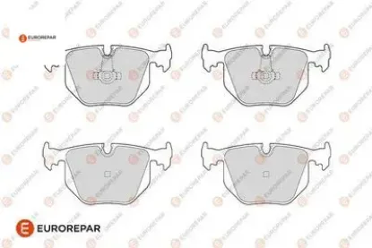 Erp 4 arka fren balatası x5 (e70)-x6 (e71, e72)-7 (e65, e66, e67) eurorepar 34212413040/ 34216753850/ 3421 resmi