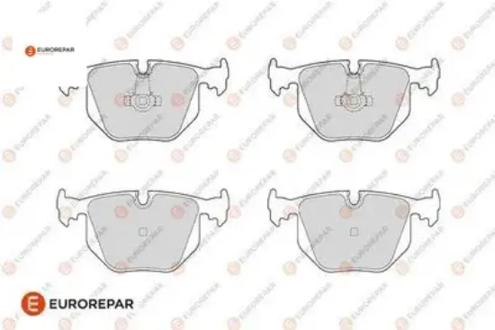 Erp 4 arka fren balatası x5 (e70)-x6 (e71, e72)-7 (e65, e66, e67) eurorepar 34212413040/ 34216753850/ 3421 resmi