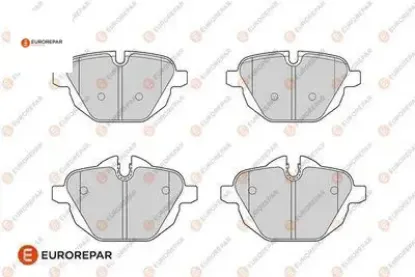 Erp 4 arka fren balatası bmw 5 (f10) - x3 (f25)-x4 (f26)-x5 (g05, f95)-x6 (g06, f96)-z4 roadster (e8 eurorepar 34206877648/ 34206879857/ 3421 resmi