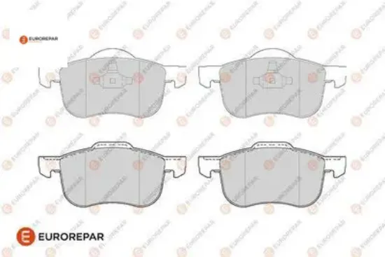 Erp ön fren balatası s60 ı (384)-s70 (874) eurorepar 272401/ 274335/ 8634921/ 30648 resmi