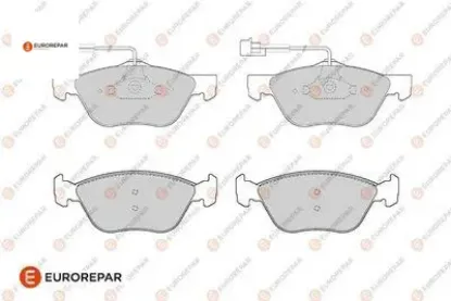 Erp ön fren balatası marea-alfa 156-145-delta ıı eurorepar 71772208/ 9948476/ 9950555/ 71 resmi