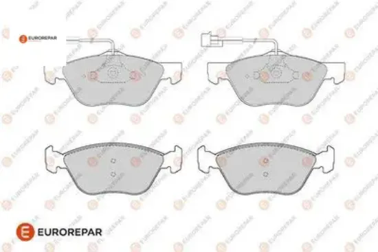 Erp ön fren balatası marea-alfa 156-145-delta ıı eurorepar 71772208/ 9948476/ 9950555/ 71 resmi