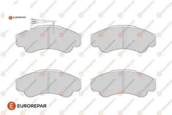 Erp ön fren balatası (164mm) boxer 1.8 03- gdb1518 eurorepar  resmi
