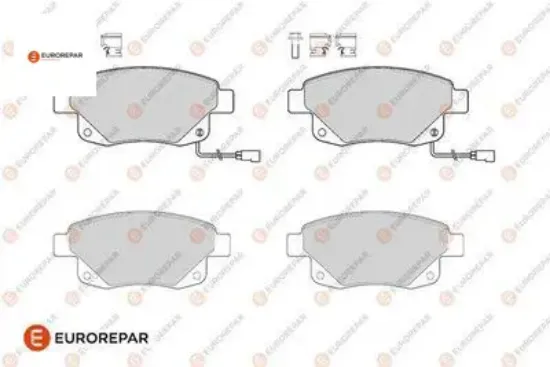 Erp 4 arka fren balatası transıt panelvan/van (fa_ ) 2.2 tdci eurorepar 1819638/ 1824348/ 1852717/ 6c1 resmi